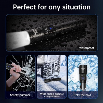 TH005 5 Modes Rechargeable Flashlights High Lumens
