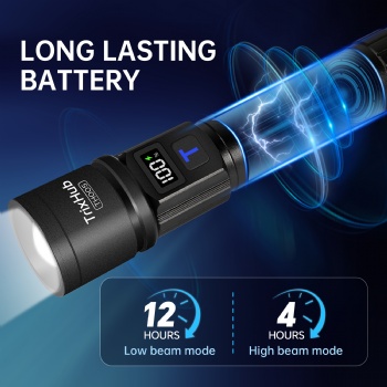 TH005 5 Modes Rechargeable Flashlights High Lumens